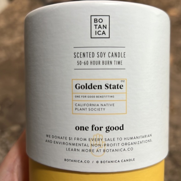 Golden State soy 7.5oz candle - Picture 5 of 7